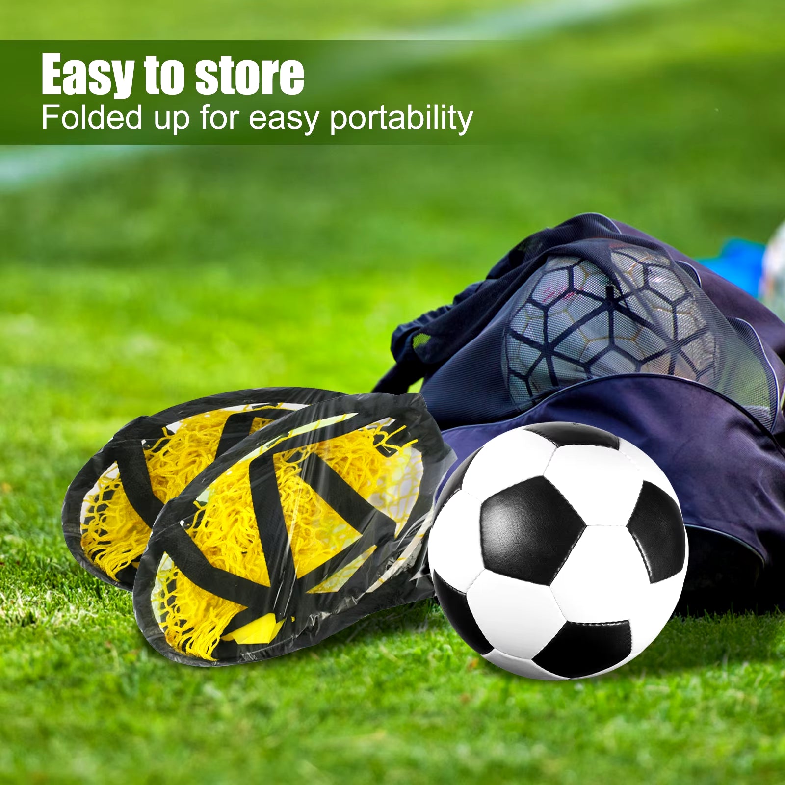 Foldable Soccer Training Net with Target Design for Enhanced Football Practice