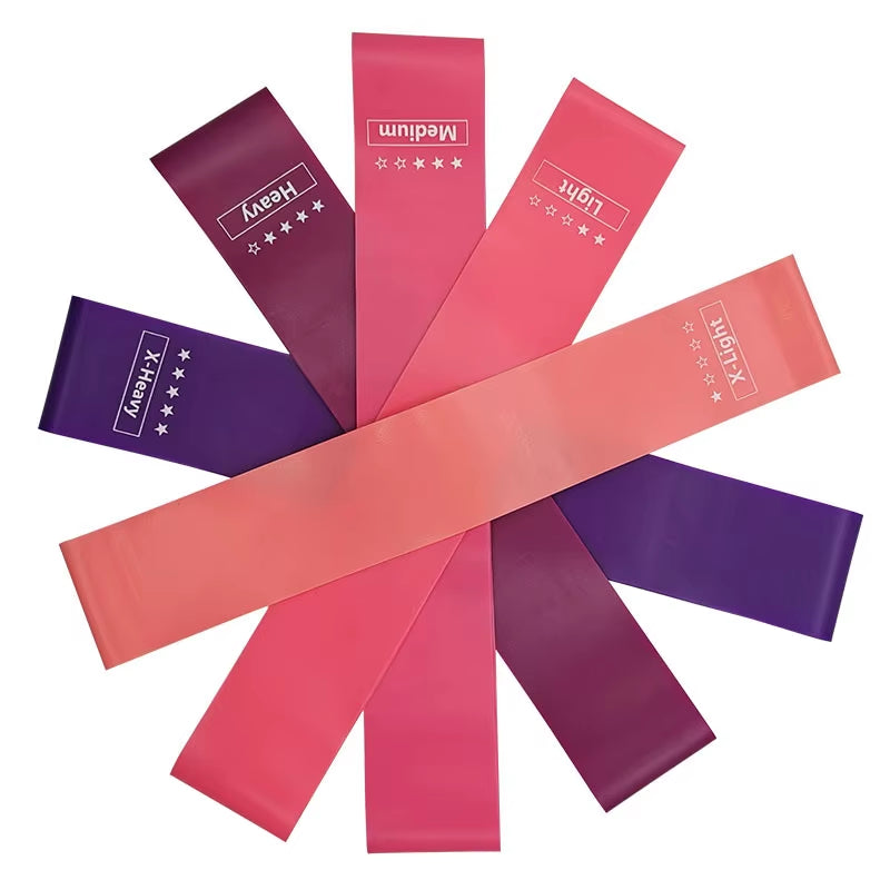 Professional Fitness Resistance Bands for Strength Training and Pilates Workouts