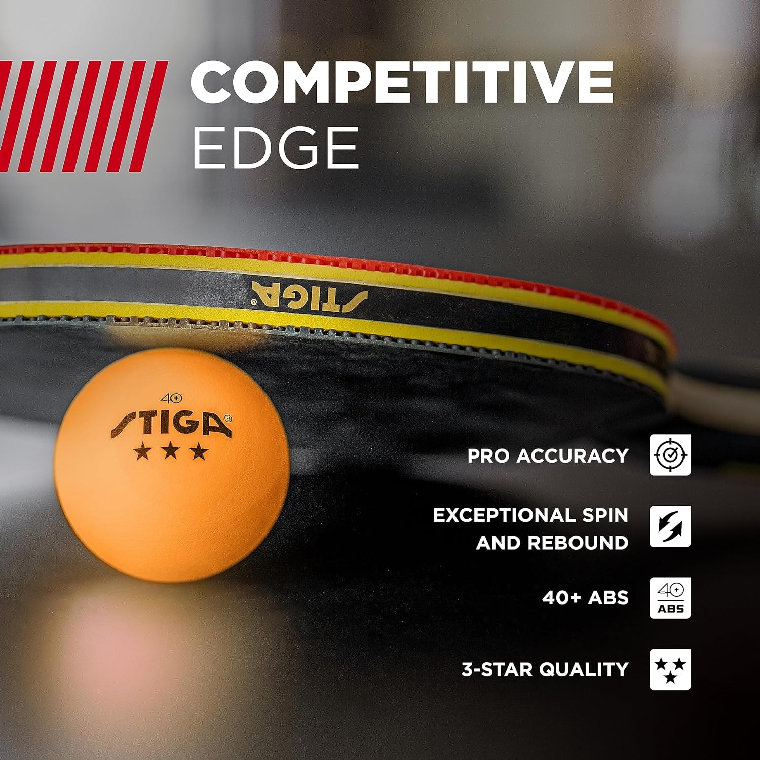 Premium 3-Star Table Tennis Balls