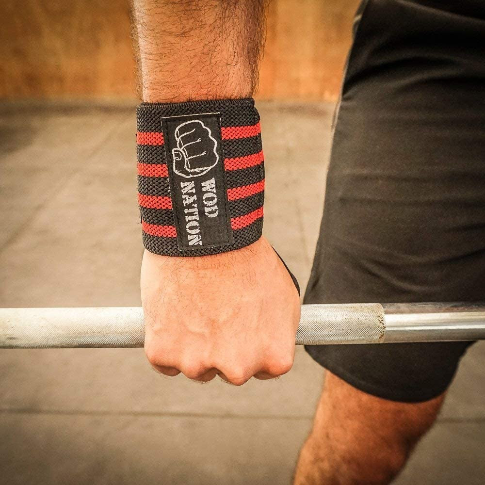 Wrist Wraps for Weightlifting and Strength Training – Professional Gym Straps with Thumb Loop for Men and Women