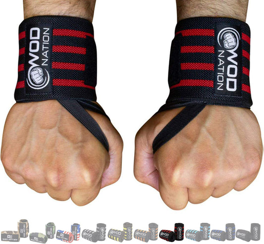 Wrist Wraps for Weightlifting and Strength Training – Professional Gym Straps with Thumb Loop for Men and Women