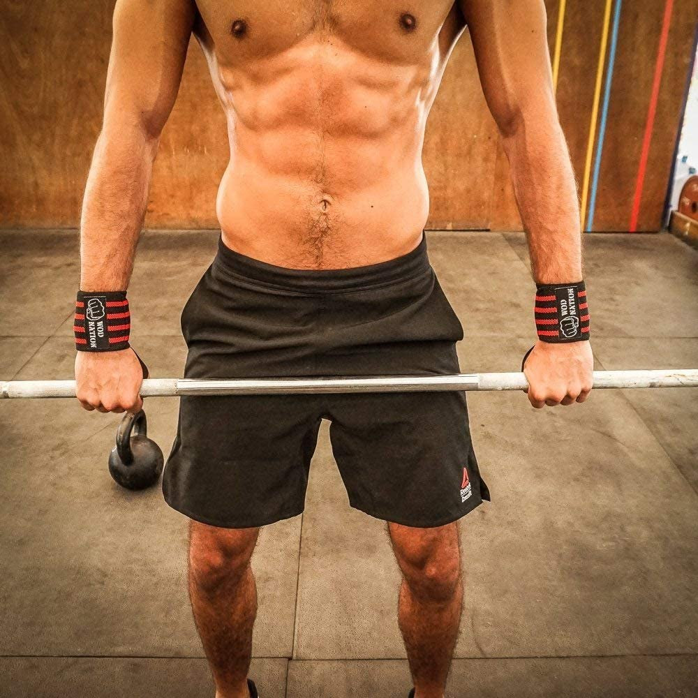 Wrist Wraps for Weightlifting and Strength Training – Professional Gym Straps with Thumb Loop for Men and Women