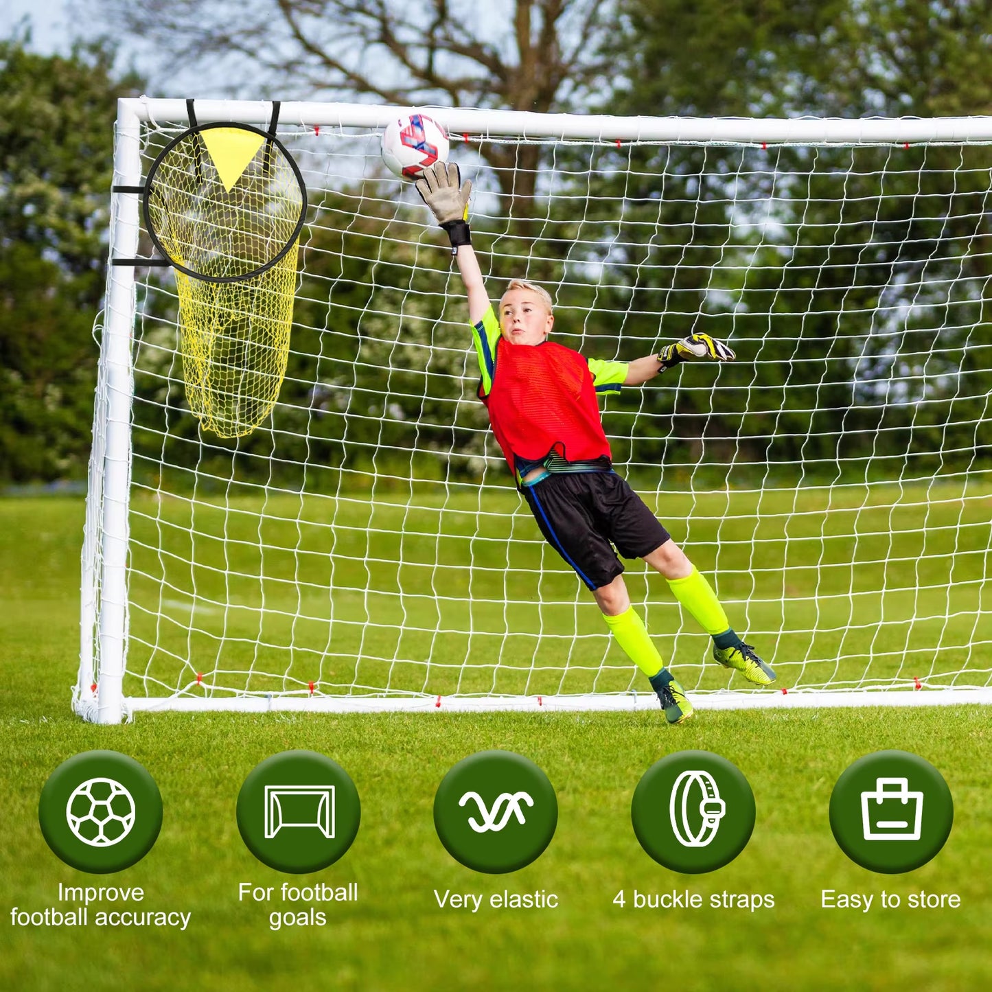 Foldable Soccer Training Net with Target Design for Enhanced Football Practice